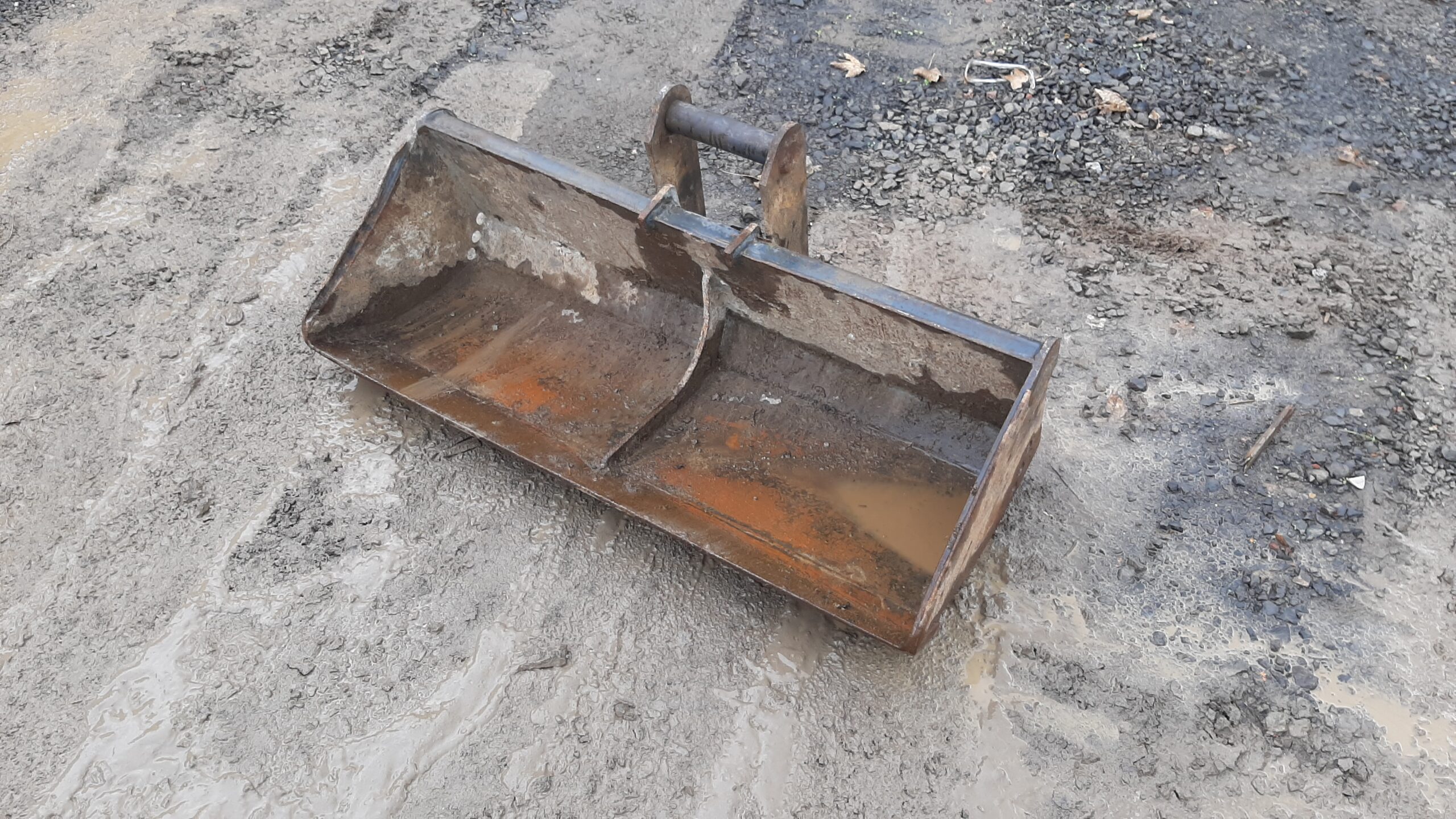 20220927_161818 1,20m MS03 Grabenräumlöffel, Baggerlöffel, Baggerschaufel, gebraucht