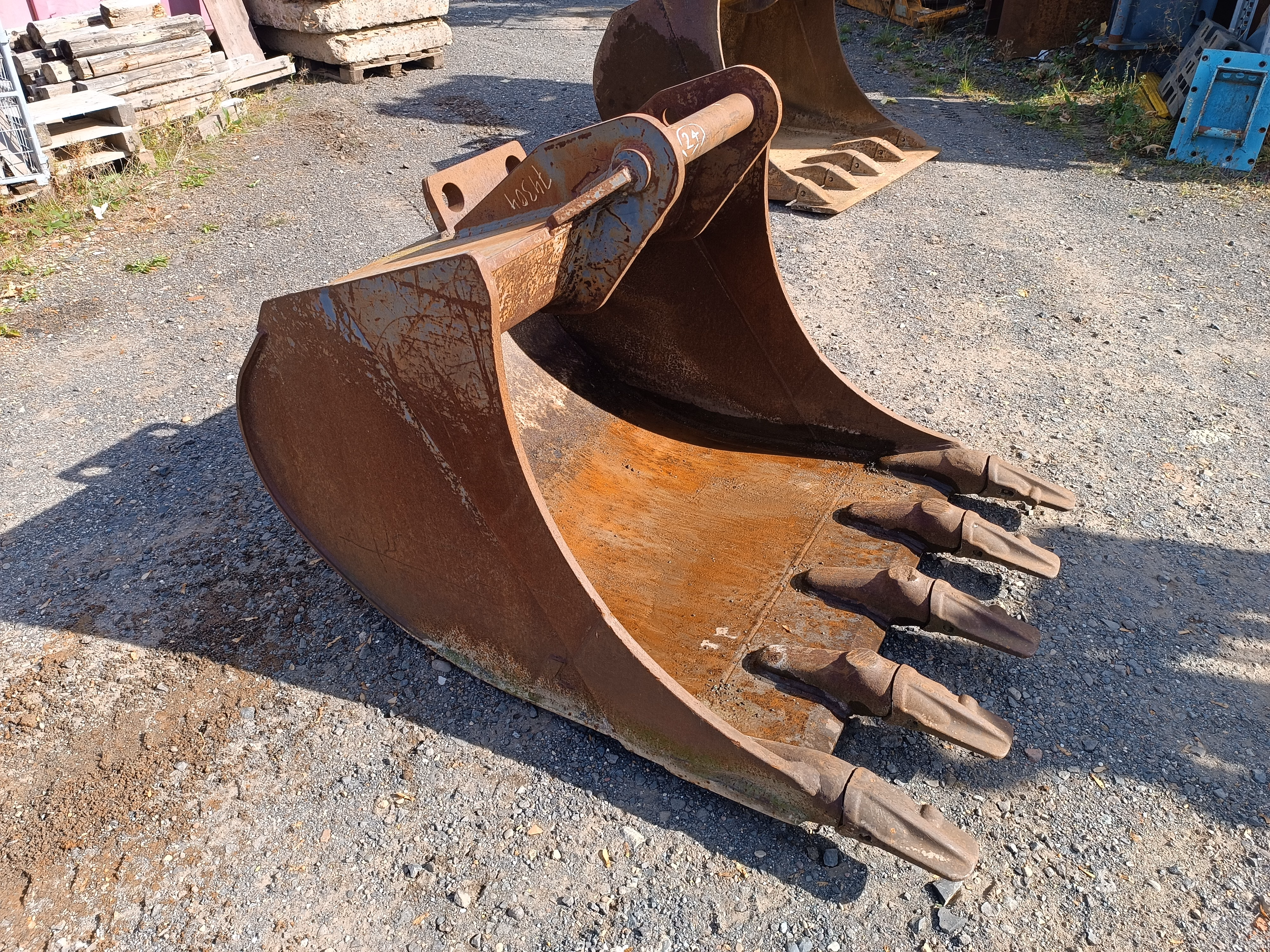 IMG_20250923_114224 1,20m MS10 Baggerlöffel, Baggerschaufel, Tieflöffel, jetzt gebraucht kaufen