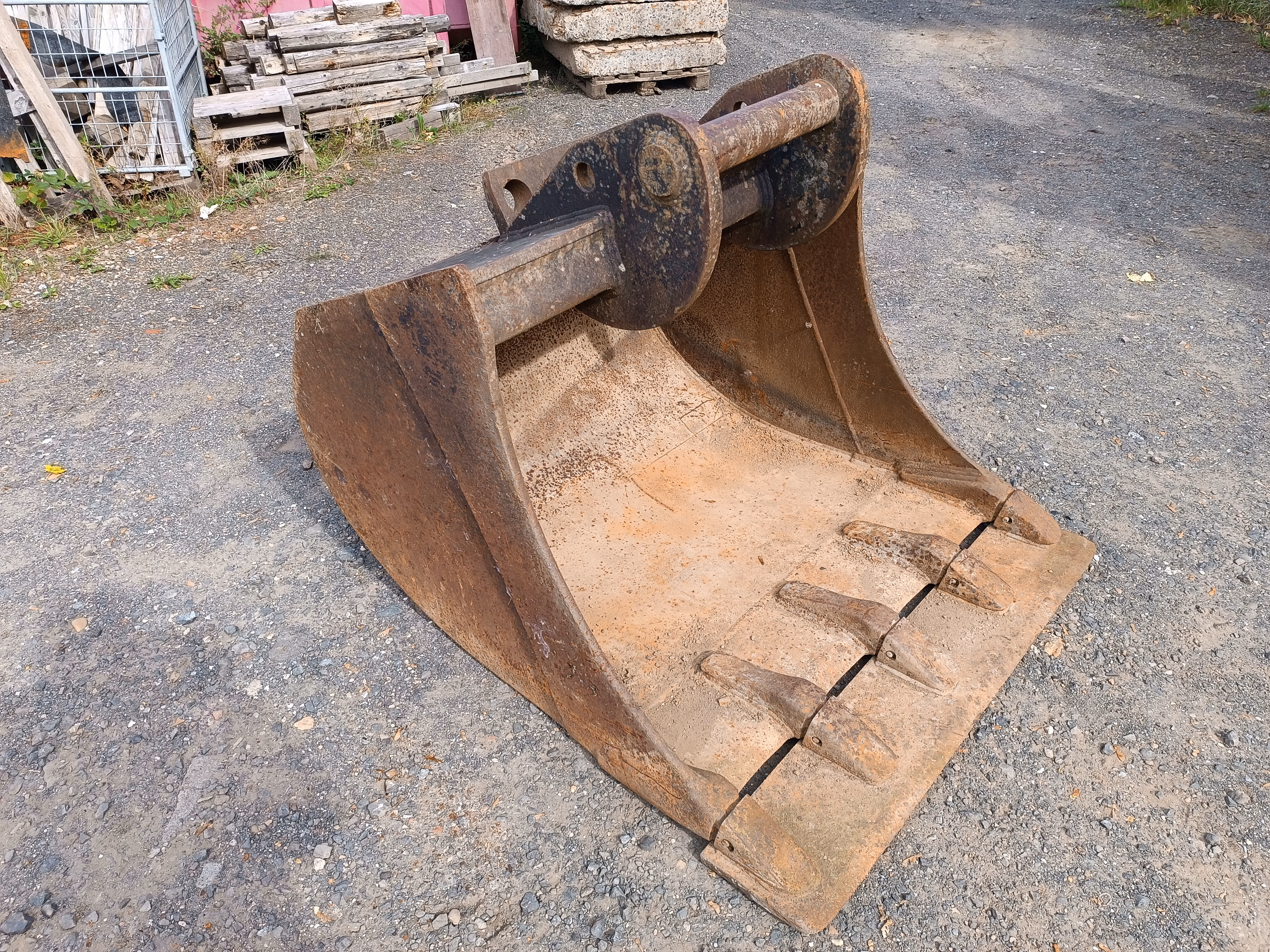 IMG_20250923_121750 1,20m MS20 Baggerlöffel, Baggerschaufel, Tieflöffel, jetzt gebraucht kaufen